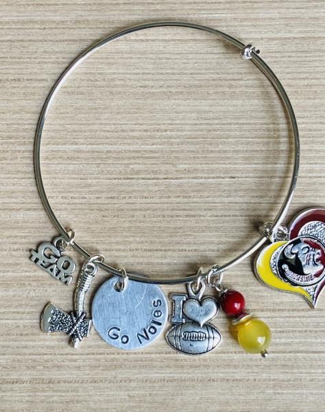 FSU Florida State Seminole’s Women’s Charm Bracelet picture