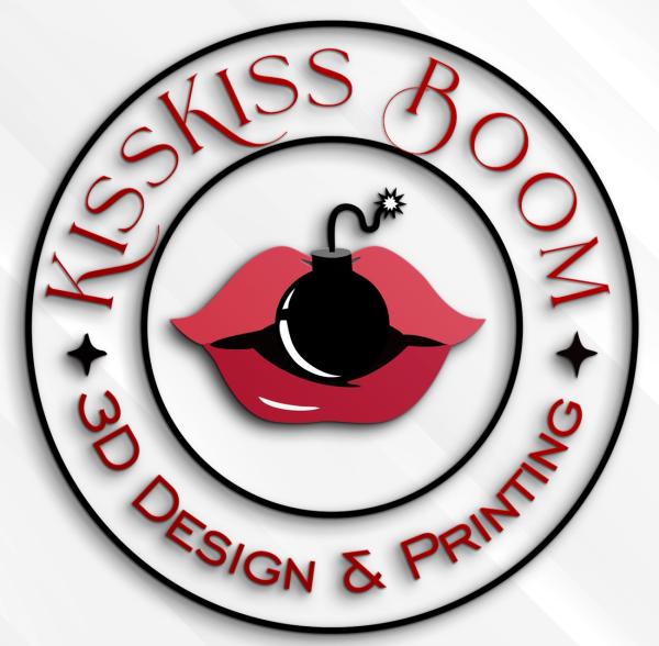 KissKiss Boom 3D Design and Printing