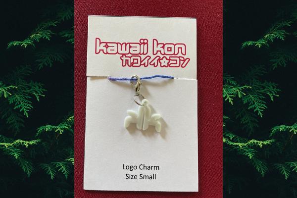 Small Charm - White (Blue Glow in the Dark