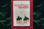 Small Earrings - Green