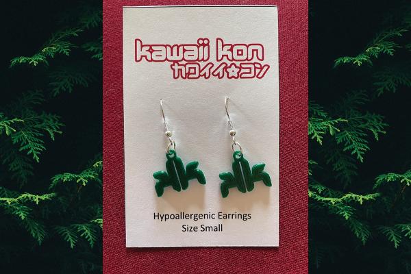 Small Earrings - Green picture