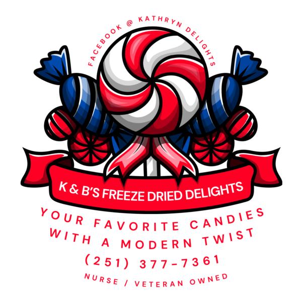 K & B’s Freeze Dried Delights, LLC/ FB-“kathryndelights”