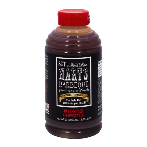 SGT. Hart's BBQ Sauce -Intensified Chipotle Flavor