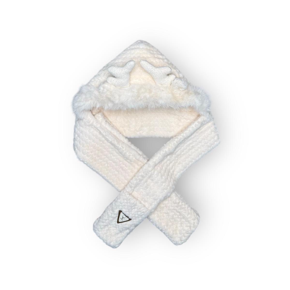 White Waffle Knit Deer picture