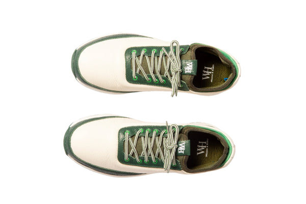 Deerskin Ace Men's Performance Golf Shoes in Green - New Release for Fall 2024