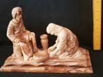 Jesus Washing The Feet Of A Disciple