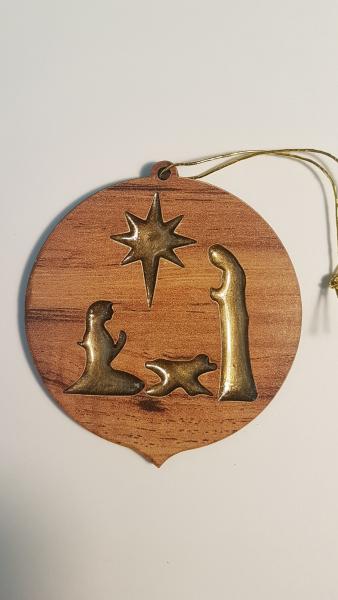 Holy family with Star - CUTOUT picture