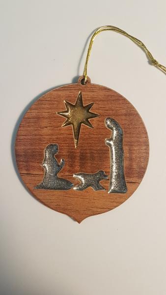 Holy family with Star - CUTOUT picture
