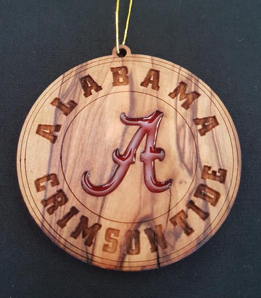 ALABAMA Christmas Ornaments picture