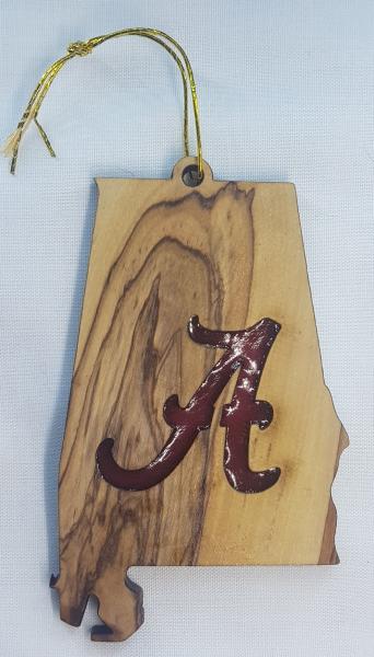 ALABAMA Christmas Ornaments picture