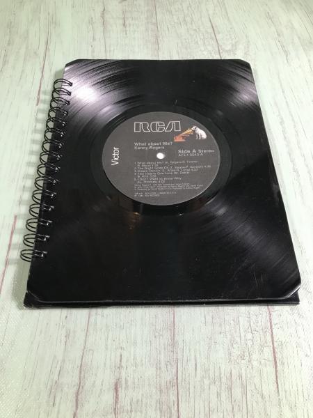Kenny Rogers vinyl notebook What About Me album picture