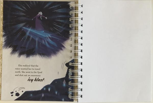 Frozen 2 Disney autograph book storybook journal picture