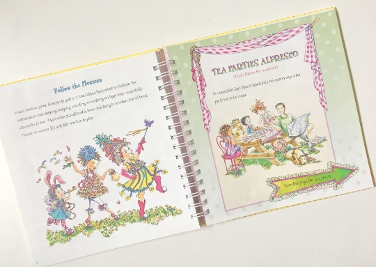 Fancy Nancy Tea Parties Sketchbook/Diary/travel journal picture