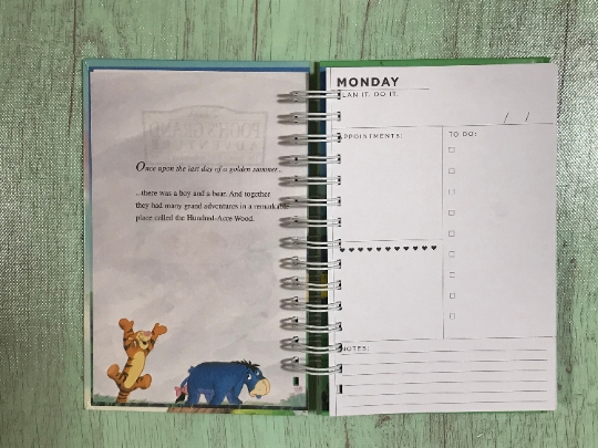 Winnie The Pooh/planner/storybook planner/ disney planner - Grand Adventure picture