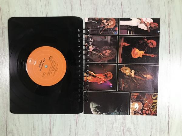 Boston vinyl notebook/journal picture