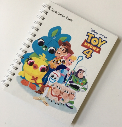 Toy Story 4 Disney autograph book storybook journal picture