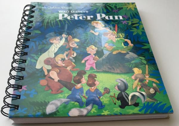 Peter Pan autograph book storybook journal picture