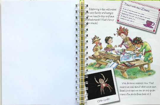 Fancy Nancy journal/sketchbook - Explorer Extraordinaire picture