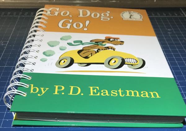 Dr Seuss Go Dog Go Journal/Sketchbook picture