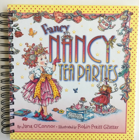 Fancy Nancy Tea Parties Sketchbook/Diary/travel journal