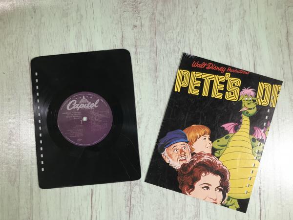 Pete's Dragon vinyl notebook picture