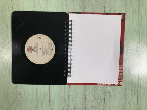 Rod Stewart Vinyl Record notebook picture