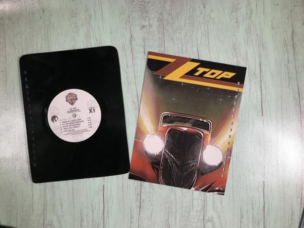 ZZ Top vinyl notebook journal Eliminator Album picture