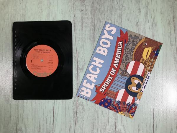 Beach Boys vinyl record notebook Spirit Of America picture