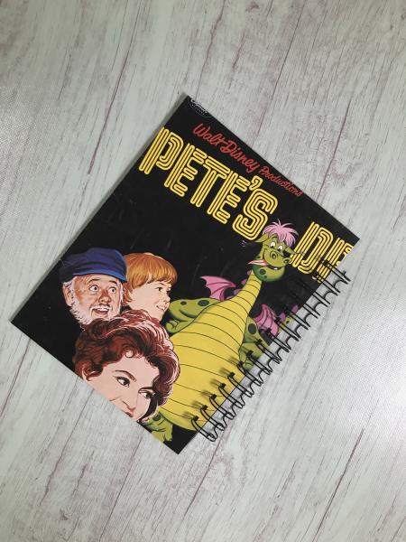 Pete's Dragon vinyl notebook picture