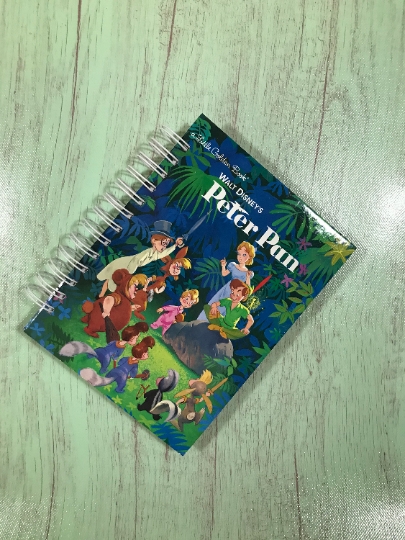 Peter Pan/planner/storybook planner/ disney planner picture