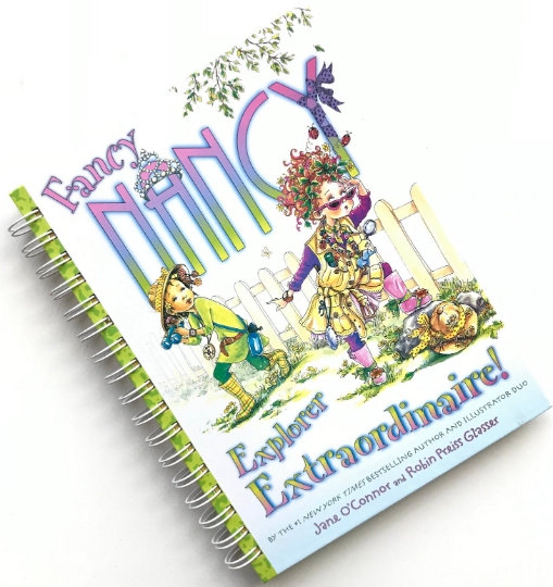 Fancy Nancy journal/sketchbook - Explorer Extraordinaire