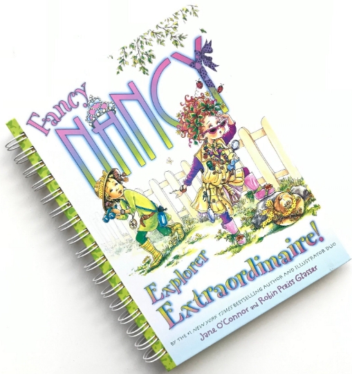 Fancy Nancy journal/sketchbook - Explorer Extraordinaire picture