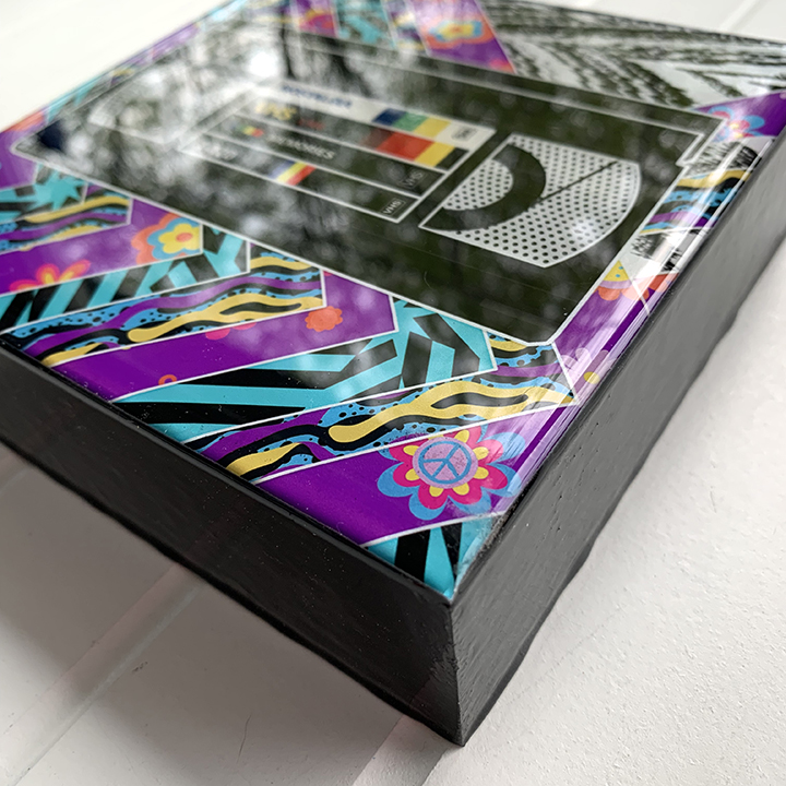 6 x 6 resin coated gallery panel picture