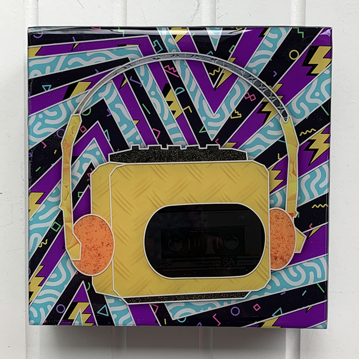 6 x 6 resin coated gallery panel picture