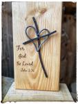 K002 - John 3:16 Cross