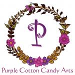 Purple Cotton Candy Arts