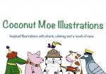 Coconut Moe Illustrations