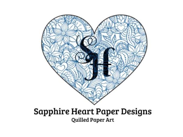 Sapphire Heart Paper Designs
