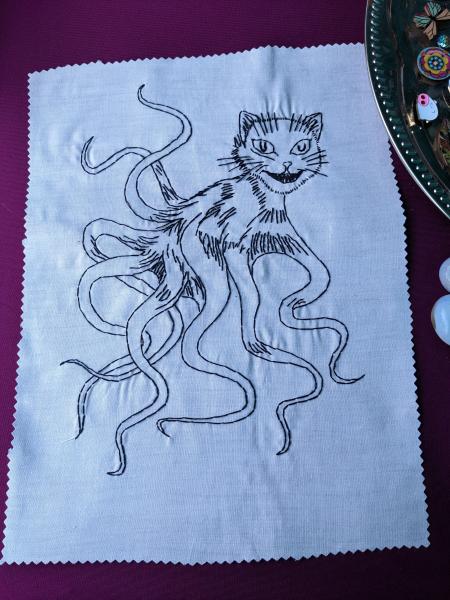 Dropping Needles Embroidery