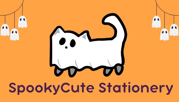 SpookyCute Stationery