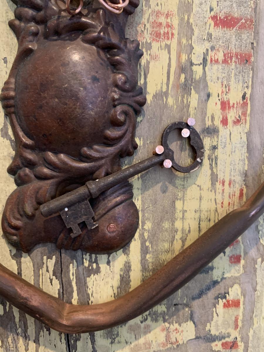 SOLD!!!!! ðŸ˜ðŸ˜ Signed copper heart/ yellow crate #29 picture