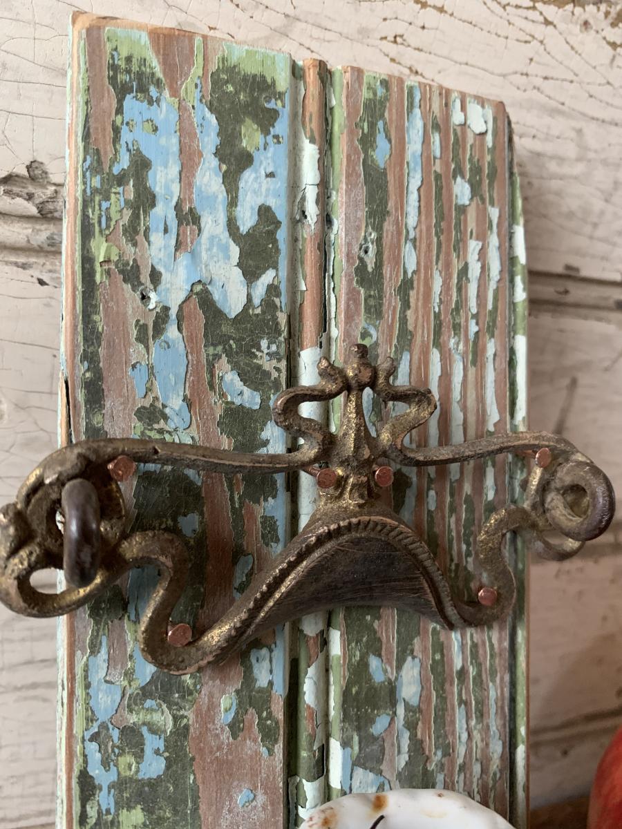 SOLD! Antique salt shaker wall vase #32 picture