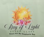Ray of Light Fused Glass