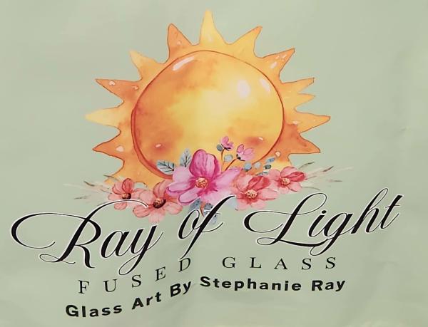 Ray of Light Fused Glass