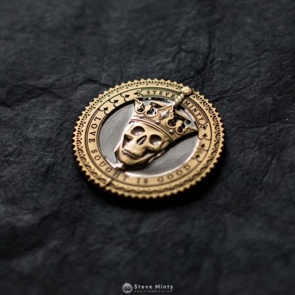 Roses Metal Coin