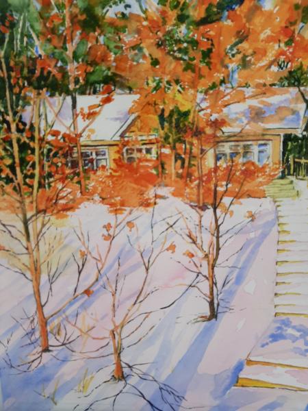 The Cottage, Early Snowfall picture