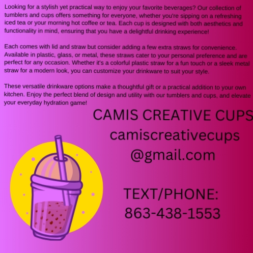 Camis Creative Cups
