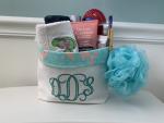 Monogrammed Fabric Bags