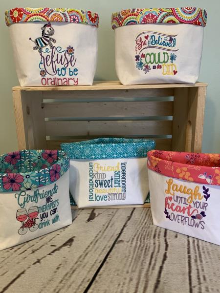 Fun Saying Fabric Bags picture