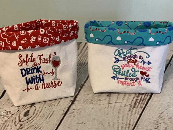 Fun Saying Fabric Bags picture